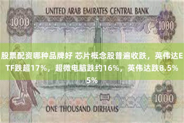 股票配资哪种品牌好 芯片概念股普遍收跌，英伟达ETF跌超17%，超微电脑跌约16%，英伟达跌8.5%