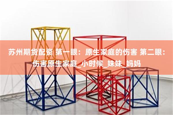 苏州期货配资 第一眼：原生家庭的伤害 第二眼：伤害原生家庭_小时候_妹妹_妈妈