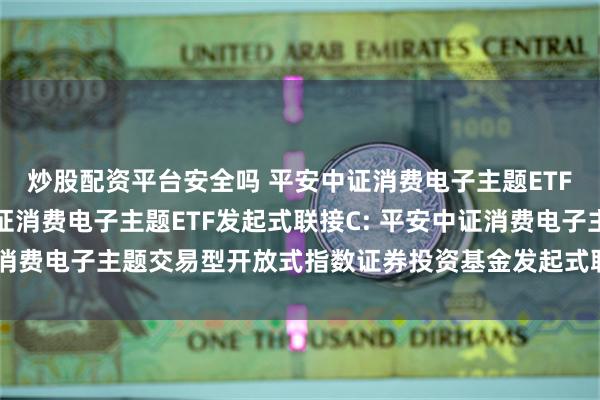 炒股配资平台安全吗 平安中证消费电子主题ETF发起式联接A,平安中证消费电子主题ETF发起式联接C: 平安中证消费电子主题交易型开放式指数证券投资基金发起式联接基金托管协议